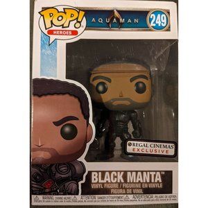 Funko Pop! Black Manta (Regal Cinemas Exclusive) - Vinile Da Collezione Con Protettore Incluso